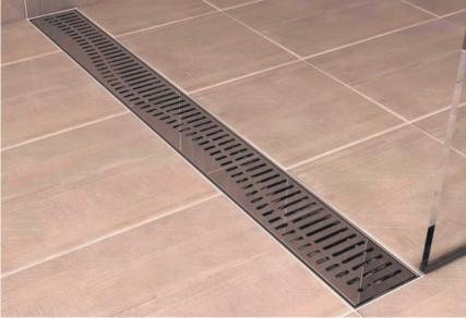Rigole si sifoane din inox pentru drenajul pardoselilor